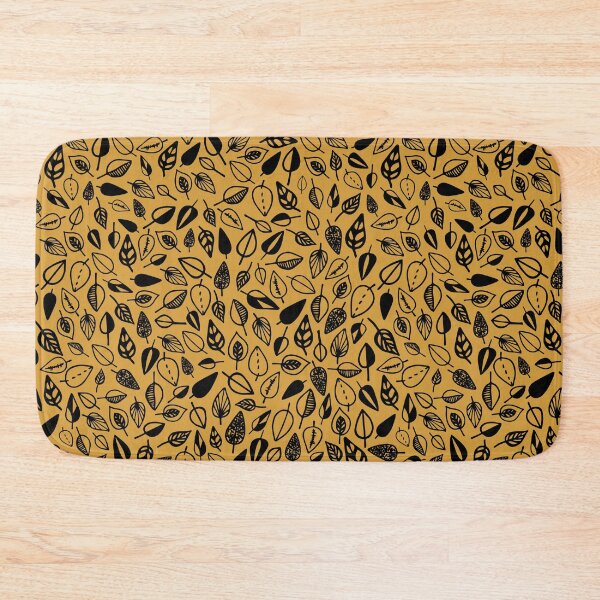 Item preview, leaf pattern beige and black designed and sold by Tanya-GR.