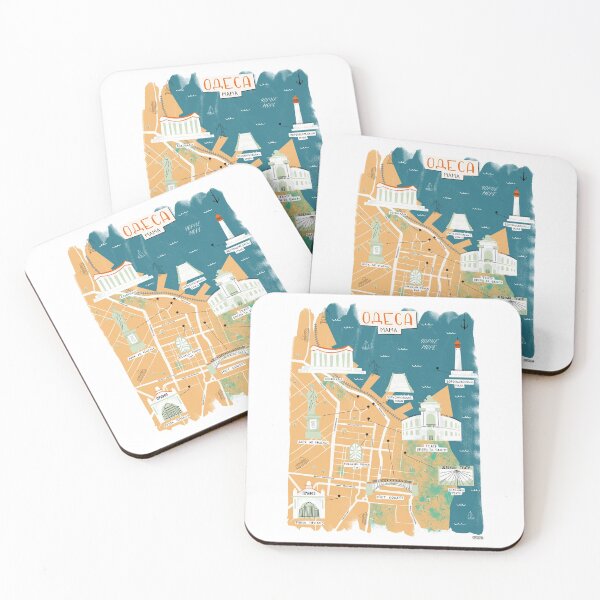 Item preview, Map of Odesa, Ukraine designed and sold by maryannacher.