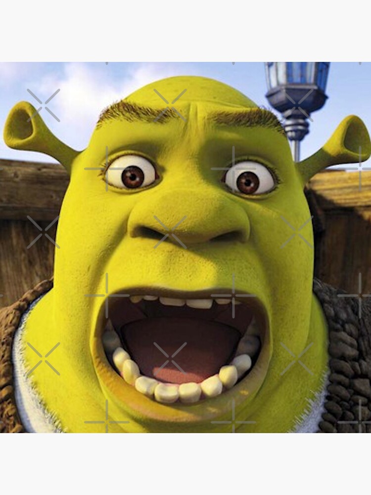 Shrek 3 - Shrek Confused Photographic Print for Sale by volkaneeka