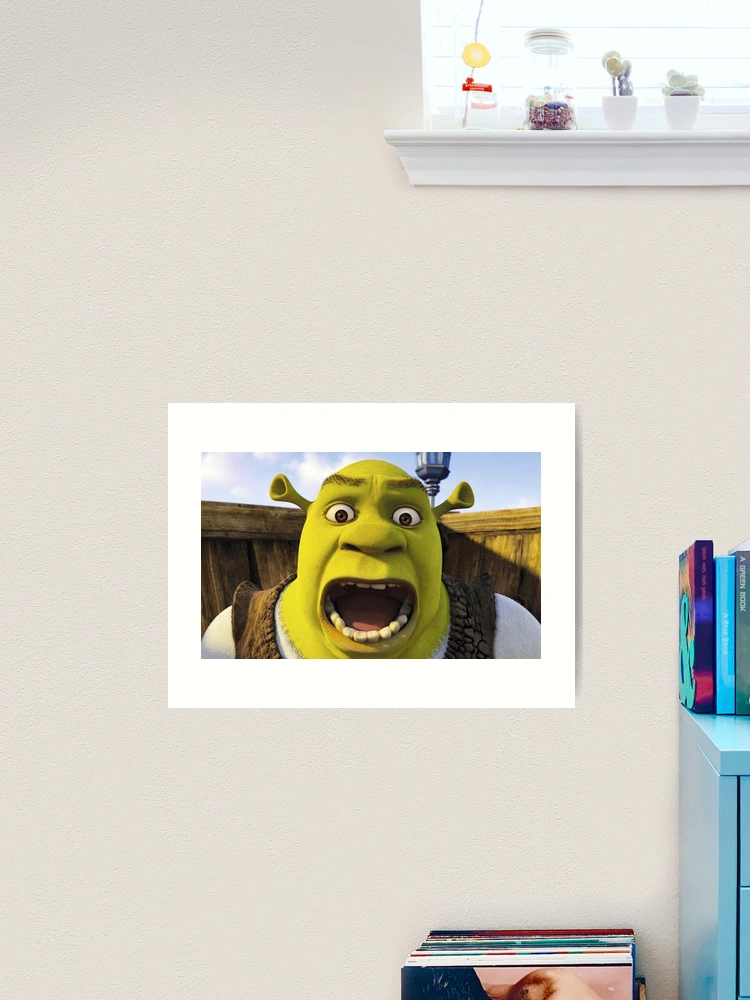 Shrek 1 - Shrek Surprised | Photographic Print