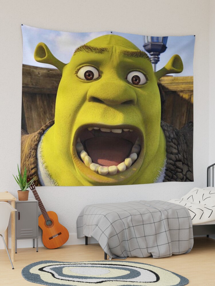 Shrek 3 - Shrek Confused Photographic Print for Sale by volkaneeka