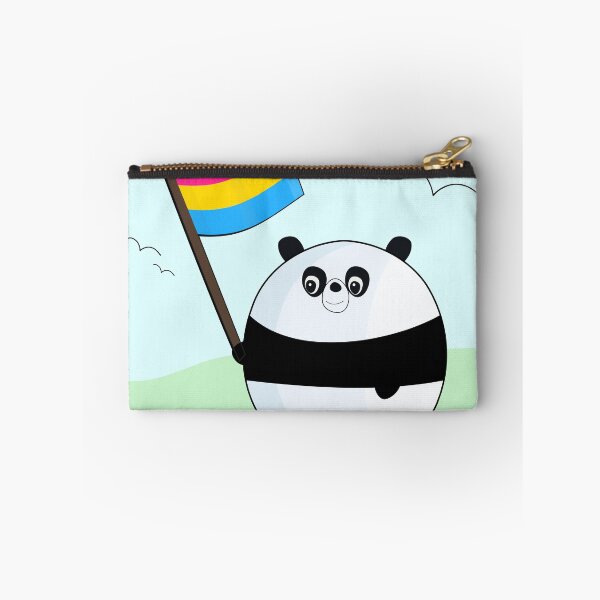 Item preview, Pansexual Pride Panda designed and sold by Bug & Brush.