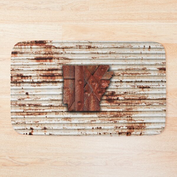 Item preview, Red Rust Arkansas Shape designed and sold by Jared Davies.
