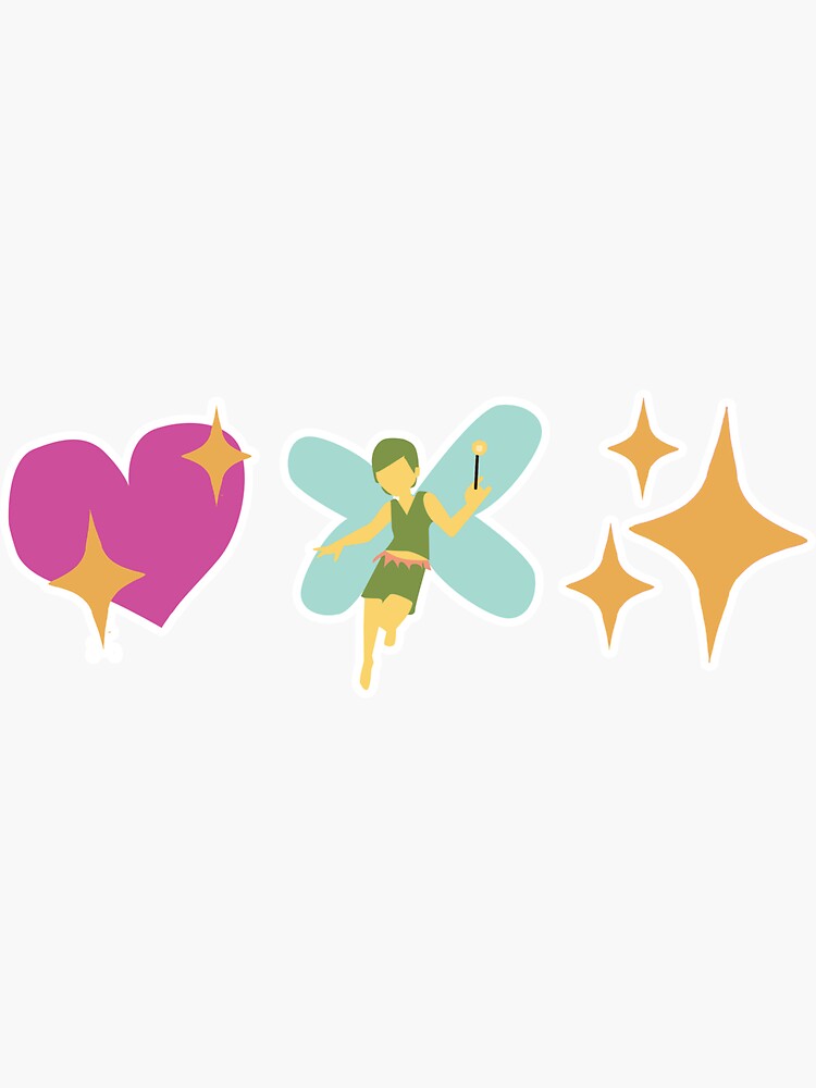 "fairy emojis tiktok" Sticker for Sale by raevend Redbubble