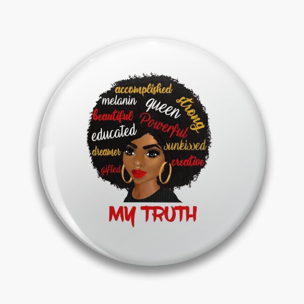 Item preview, Afrocentric My Truth Positive uplifting African American Woman designed and sold by Sbgarror.