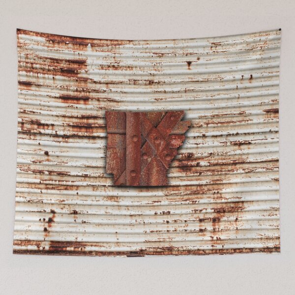 Item preview, Red Rust Arkansas Shape designed and sold by Jared Davies.