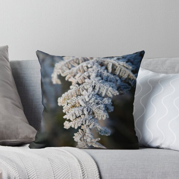 Item preview, Winter frost on a Fern Leaf designed and sold by broomhillphoto.