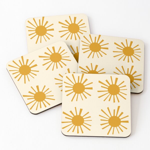Item preview, You Are My Sunshine Bold Yellow, Gold Print Pattern designed and sold by Aryeh Studio.