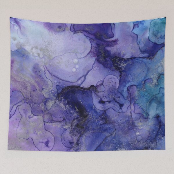 Item preview, Blue Watercolour Pattern, Blue Watercolour Print designed and sold by RougeAtelier.
