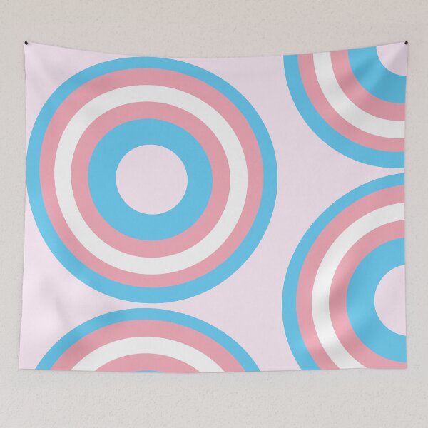 Item preview, Transexual Pride Flag Circle designed and sold by storf.