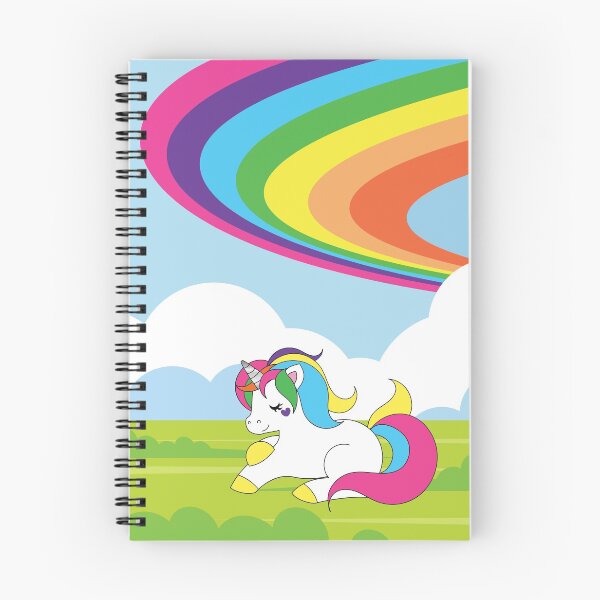 Item preview, Unicornio con arcoiris designed and sold by RosalinaRV.