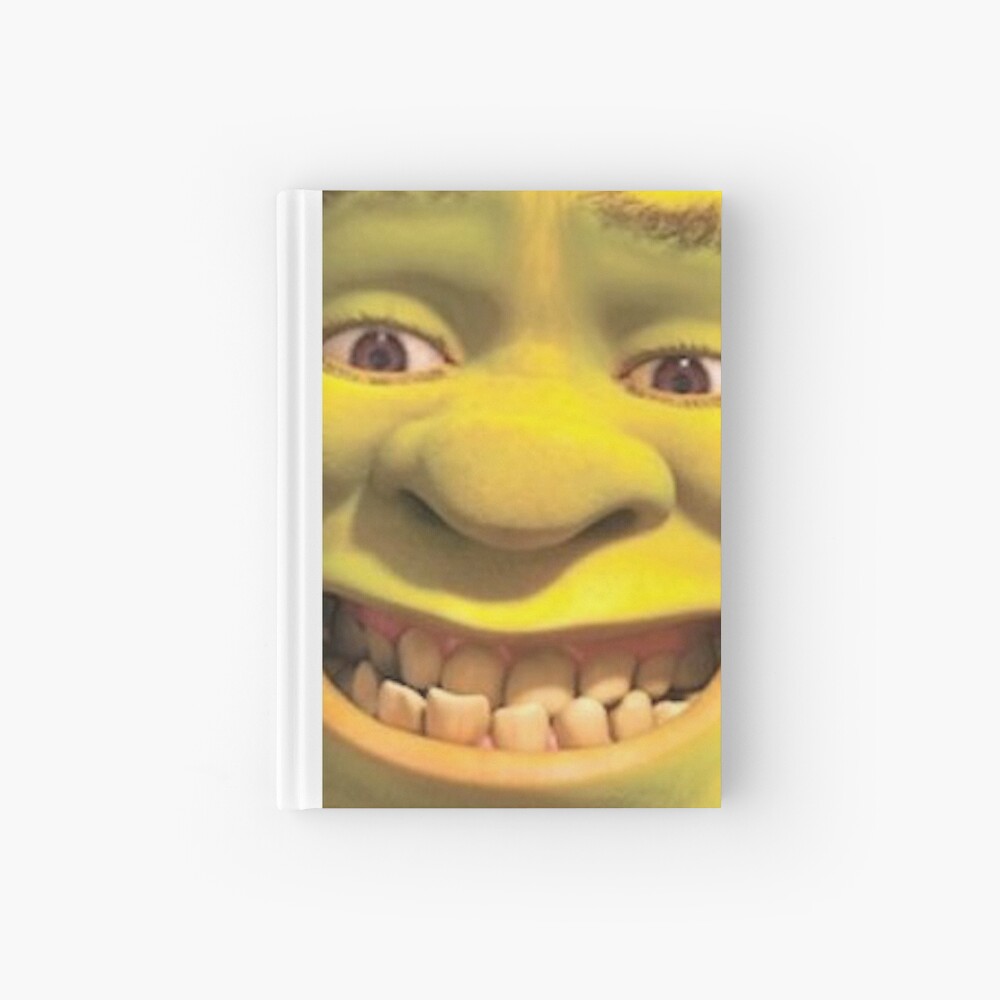 Shrek 2 - Shrek Awkward Smiling Photographic Print for Sale by volkaneeka