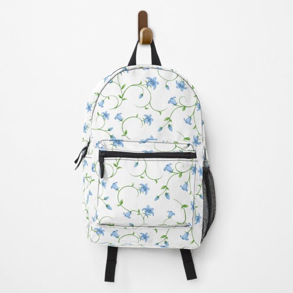 Item preview, Pattern with blue bluebell flowers. designed and sold by Naddya.