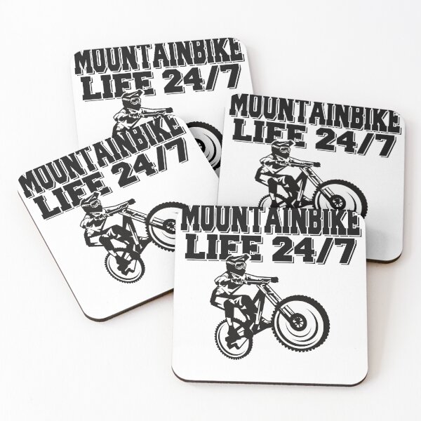 Item preview, Mountainbike 24/7 Bike Saying Life designed and sold by shurikaner.
