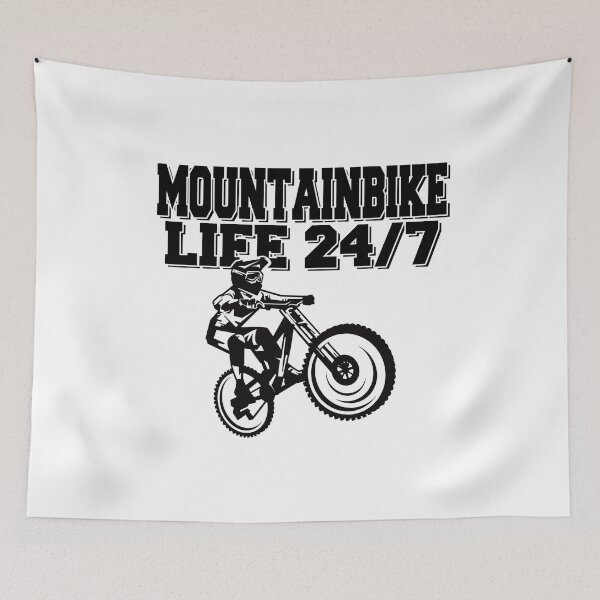 Item preview, Mountainbike 24/7 Bike Saying Life designed and sold by shurikaner.