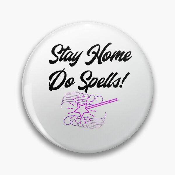 Item preview, Stay Home Do Spells  designed and sold by spinningvisions.
