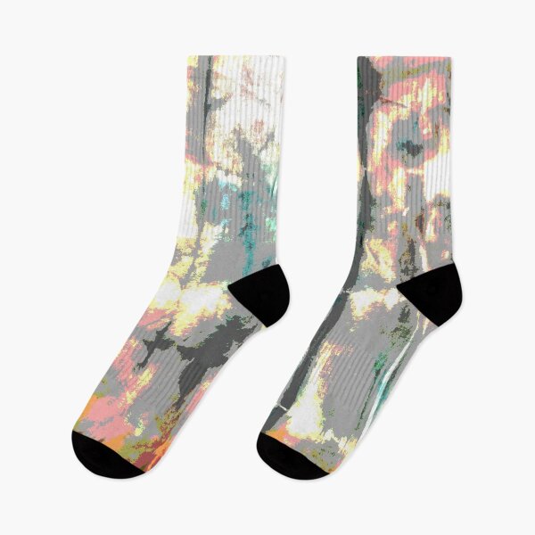 Item preview, black and yellow tie dye print designed and sold by MadmyrtleDesign.