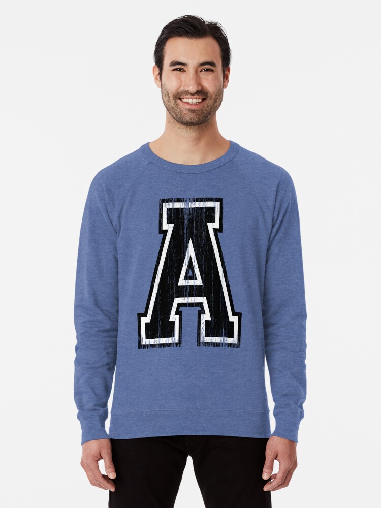 Varsity French Terry Sweatshirt in Classic Navy Heather exclusive