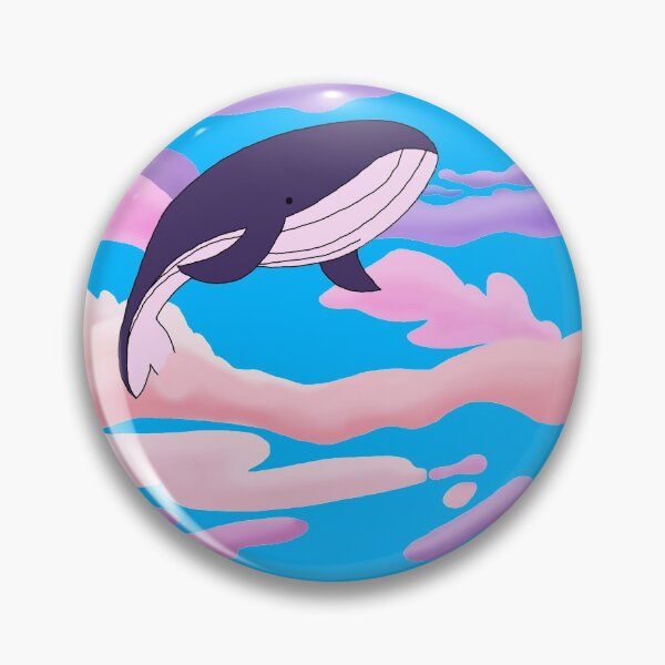 Item preview, Lonely Whale - Sky blue designed and sold by RinaSaGa.