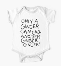 Only A Ginger One Piece - Short Sleeve