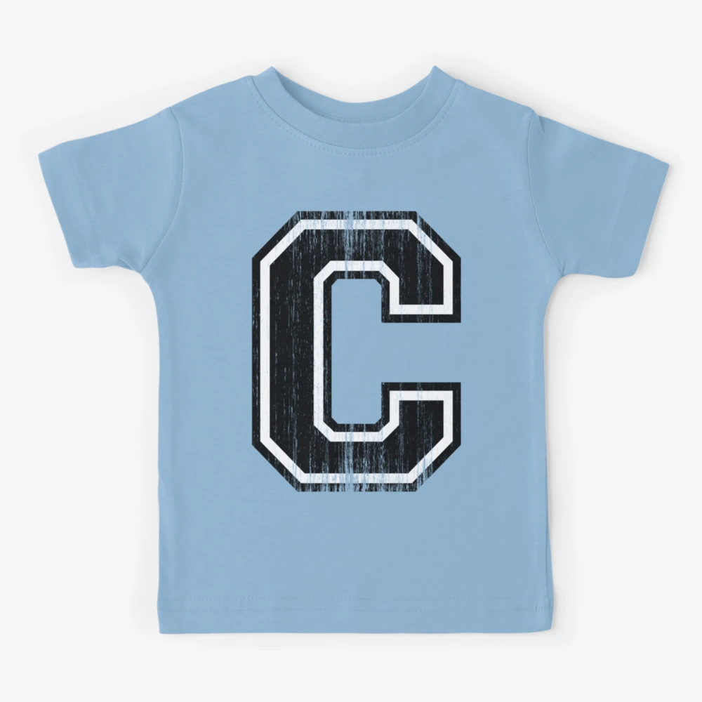 Big Varsity Letter C Kids T-Shirt for Sale by adamcampen