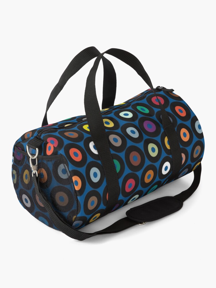 vinyl duffle bag
