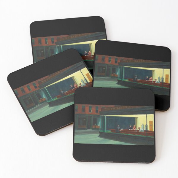 Item preview, Nighthawks, by Edward Hopper, Oil on Canvas, 1942. designed and sold by DarkMatter2016.