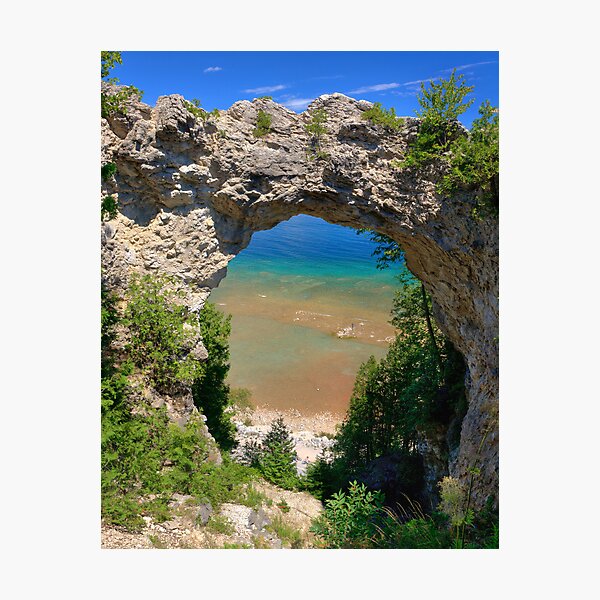 Item preview, Arch Rock, Mackinac Island designed and sold by Daniel Arthur Brown Photography.