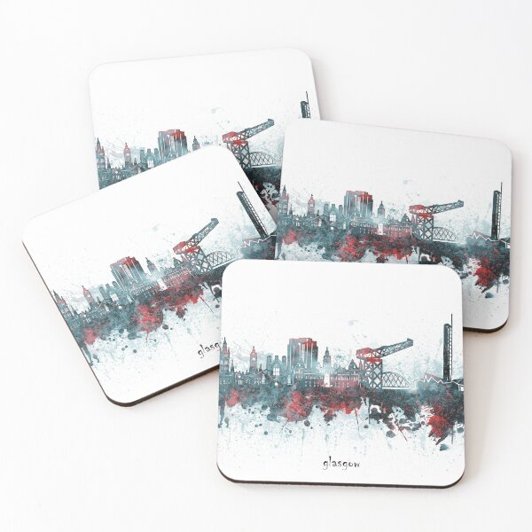 Item preview, glasgow skyline designed and sold by BekimART2.
