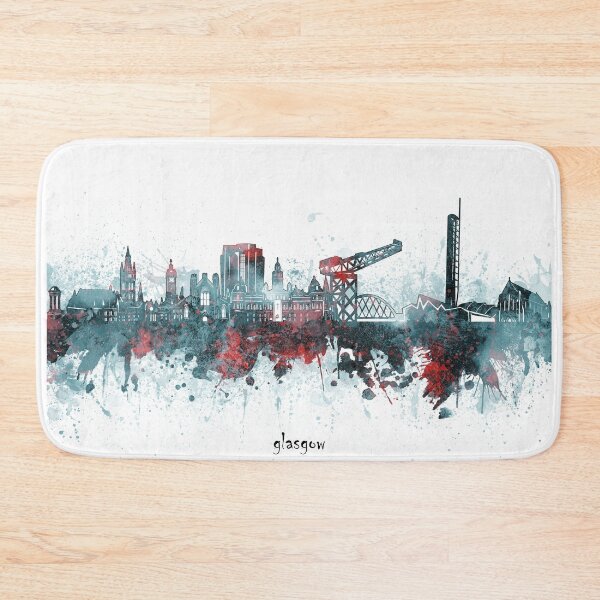 Item preview, glasgow skyline designed and sold by BekimART2.