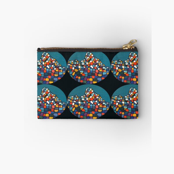 Item preview, Ha Ling Mountain Mosaic - blue designed and sold by Shayduk.