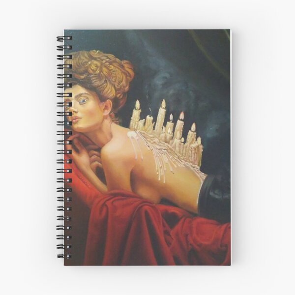 Item preview, Blond woman with candles designed and sold by Ghostach.
