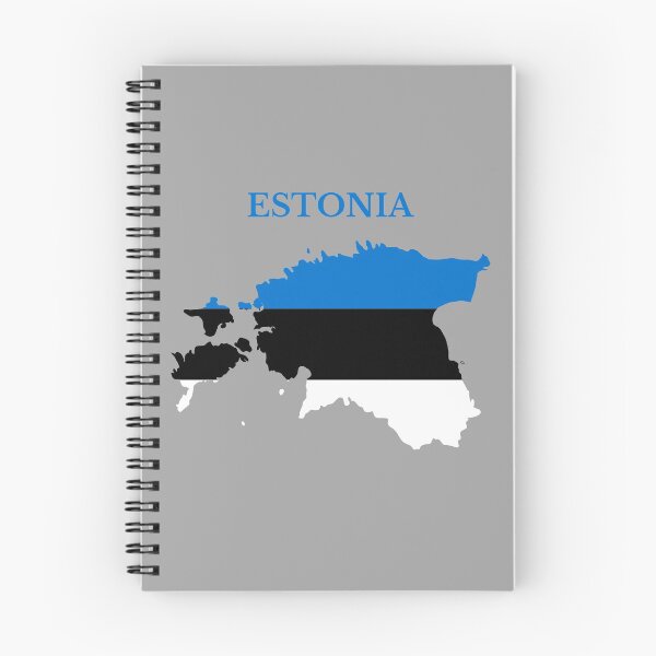 Item preview, Estonia flag map designed and sold by marosharaf.