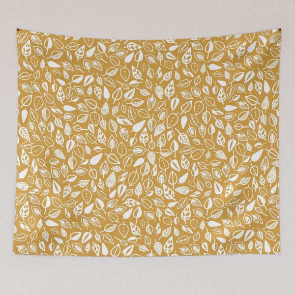 Item preview, leaf pattern beige and white designed and sold by Tanya-GR.