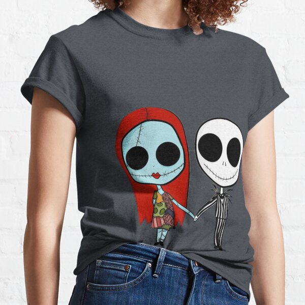 Jack and Sandy - The Nightmare Before Christmas Classic T-Shirt