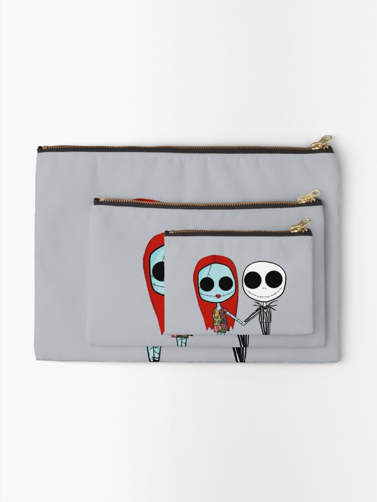 Alternate view of Jack and Sandy - The Nightmare Before Christmas Zipper Pouch