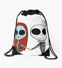 Jack and Sandy - The Nightmare Before Christmas Drawstring Bag