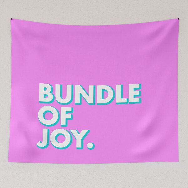 Item preview, BUNDLE OF JOY in pink designed and sold by SquareClub.