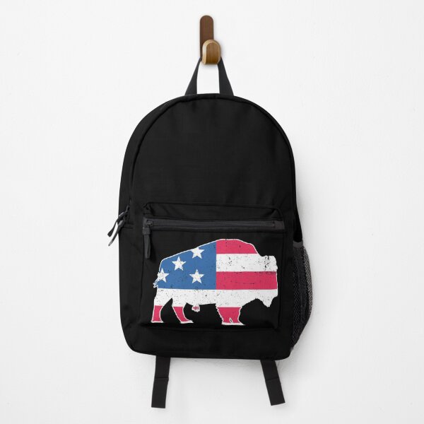 Item preview, Buffalo American Flag - Patriotic 4th Of July Gift designed and sold by mouaataaz.