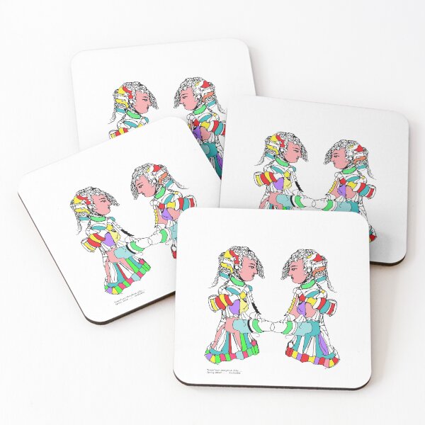 Artikelvorschau, Zwillinge in Farbe: Geschenk- und Modeideen aus dem TeresaTown StoryBook entworfen und verkauft von Mark Stansberry.