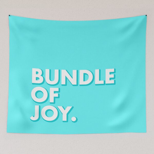 Item preview, BUNDLE OF JOY in blue designed and sold by SquareClub.