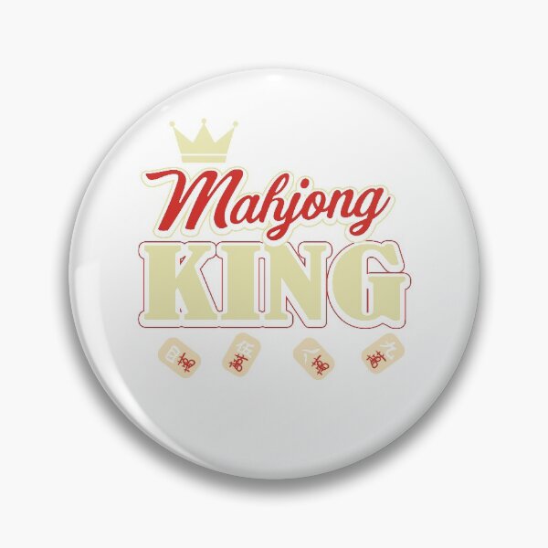 Item preview, Mahjong King Chinese Gambler Player Tile Parlor Games Gift Design  designed and sold by James  L..
