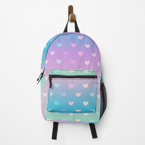 Vista previa del artículo con la obra «Corazones pastel», diseñado y vendido por sillybanana.