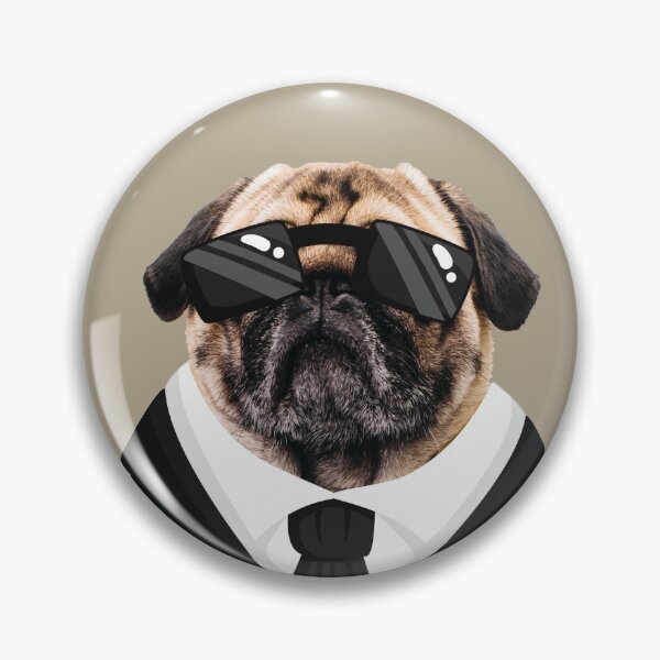 Item preview, Pug Boss designed and sold by Capili Graphics.