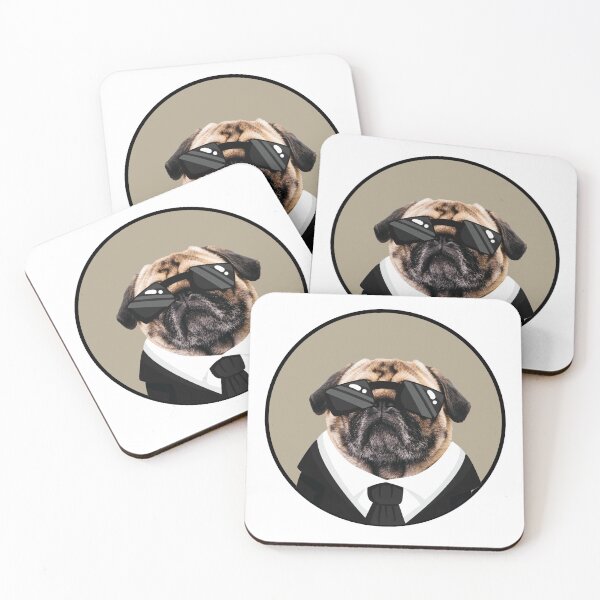 Item preview, Pug Boss designed and sold by Capili Graphics.