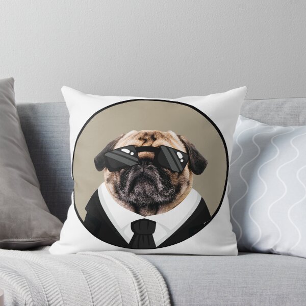 Item preview, Pug Boss designed and sold by Capili Graphics.
