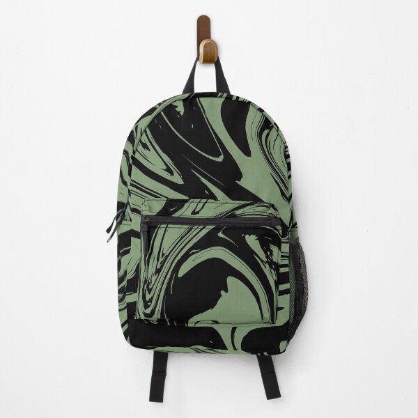 Item preview, Marbled Texture (sage on black) designed and sold by quinnhopp.