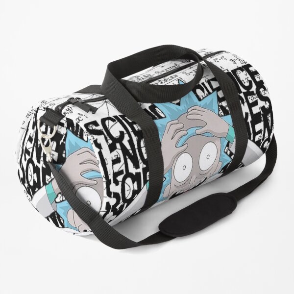rick and morty gym bag