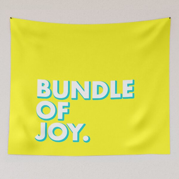 Item preview, BUNDLE OF JOY in yellow designed and sold by SquareClub.