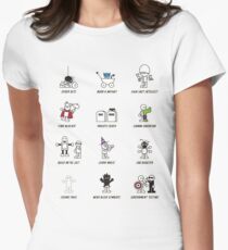 How to be a Superhero Women's Fitted T-Shirt